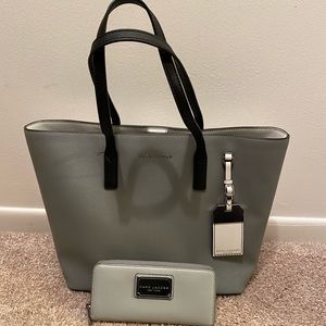 Marc Jacobs tote and wallet